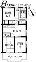 ロイヤルシティ二番館の間取り
