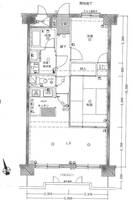 サンロード広瀬川の間取り