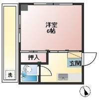 シティハイムA’の間取り