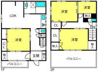 物件の間取り画像