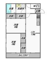 物件の間取り画像