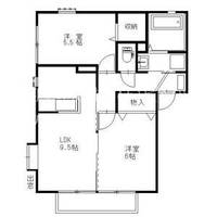 アルシオーネ Aの間取り