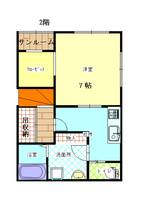 コーポサンライズの間取り