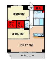 物件の間取り画像