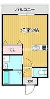 シャンブル萱島の間取り