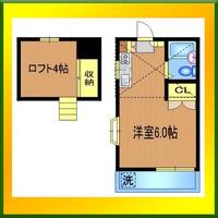 サンライトパストラルB棟の間取り