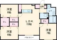 物件の間取り画像