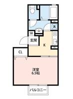 セジュール千里丘の間取り
