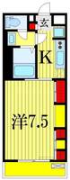 千葉県船橋市行田町(アパート)の賃貸物件の間取り