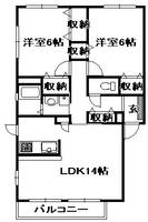 物件の間取り画像