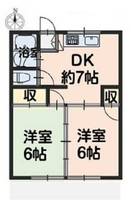 コーポ昭喜の間取り