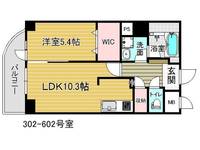 大阪府大阪市鶴見区横堤4(マンション)の賃貸物件の間取り