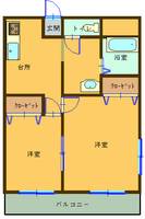 美野里第2中央ビルの間取り