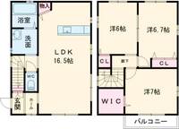 物件の間取り画像