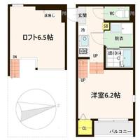 宮城県仙台市宮城野区岩切字洞ノ口東(アパート)の賃貸物件の間取り