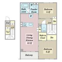 物件の間取り画像