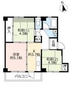 UR上高丸の間取り