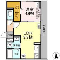 神奈川県横浜市保土ヶ谷区桜ケ丘1(アパート)の賃貸物件の間取り