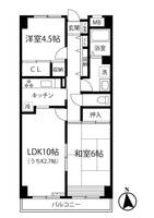 メルシーハイム2の間取り