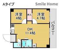 リアライズ玉出の間取り