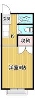 サンベックス壱番館の間取り