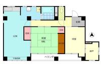 サザンブライト長浜IIの間取り