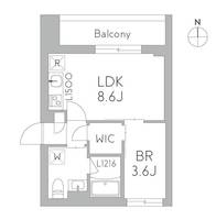 物件の間取り画像