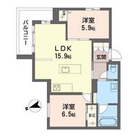 物件の間取り画像