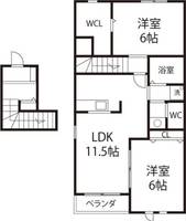 物件の間取り画像