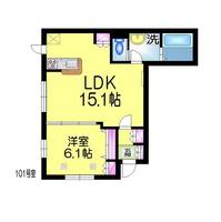 東京都足立区関原3(マンション)の賃貸物件の間取り