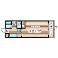 宮城県仙台市青葉区八幡2(マンション)の賃貸物件の間取り
