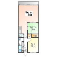 フォブール高松南B棟の間取り