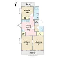 コートシャルマンの間取り