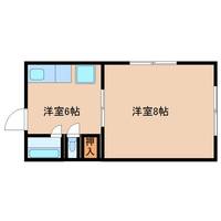 野田コーポ小松島の間取り