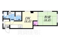 兵庫県西宮市荒戎町(マンション)の賃貸物件の間取り