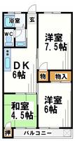 物件の間取り画像