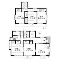 宮城県多賀城市山王字北寿福寺(一戸建)の賃貸物件の間取り