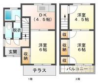 物件の間取り画像