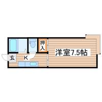 ホワイトファミール長町南の間取り