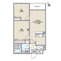 エルファーロ三軒茶屋VIの間取り