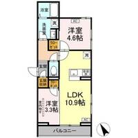 クロエ橋本の間取り