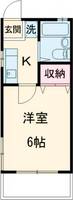 メゾン鵜の木の間取り