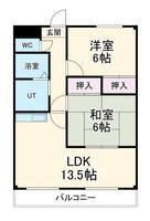 グレースコートIIの間取り