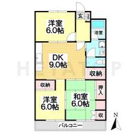 愛知県名古屋市天白区池見1(マンション)の賃貸物件の間取り