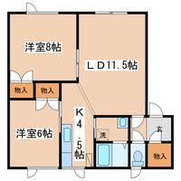 ハイツノースウイングの間取り