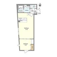 東京都中野区新井4(マンション)の賃貸物件の間取り