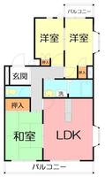 物件の間取り画像