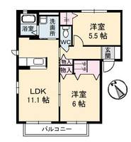 物件の間取り画像