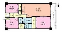 グランドパレス学園前の間取り