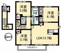 物件の間取り画像